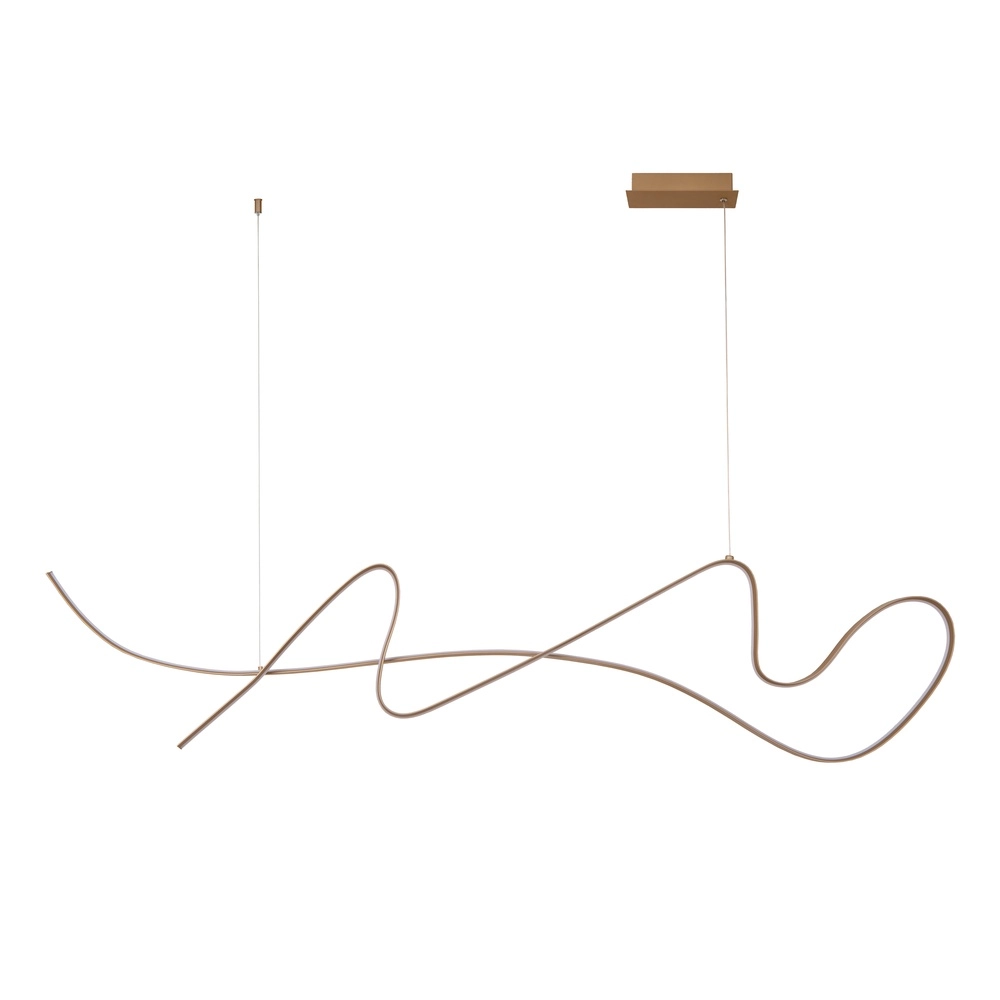 Champagner-Pendellampe Lambada Konstruktion Premium by Lucide 5411212520913