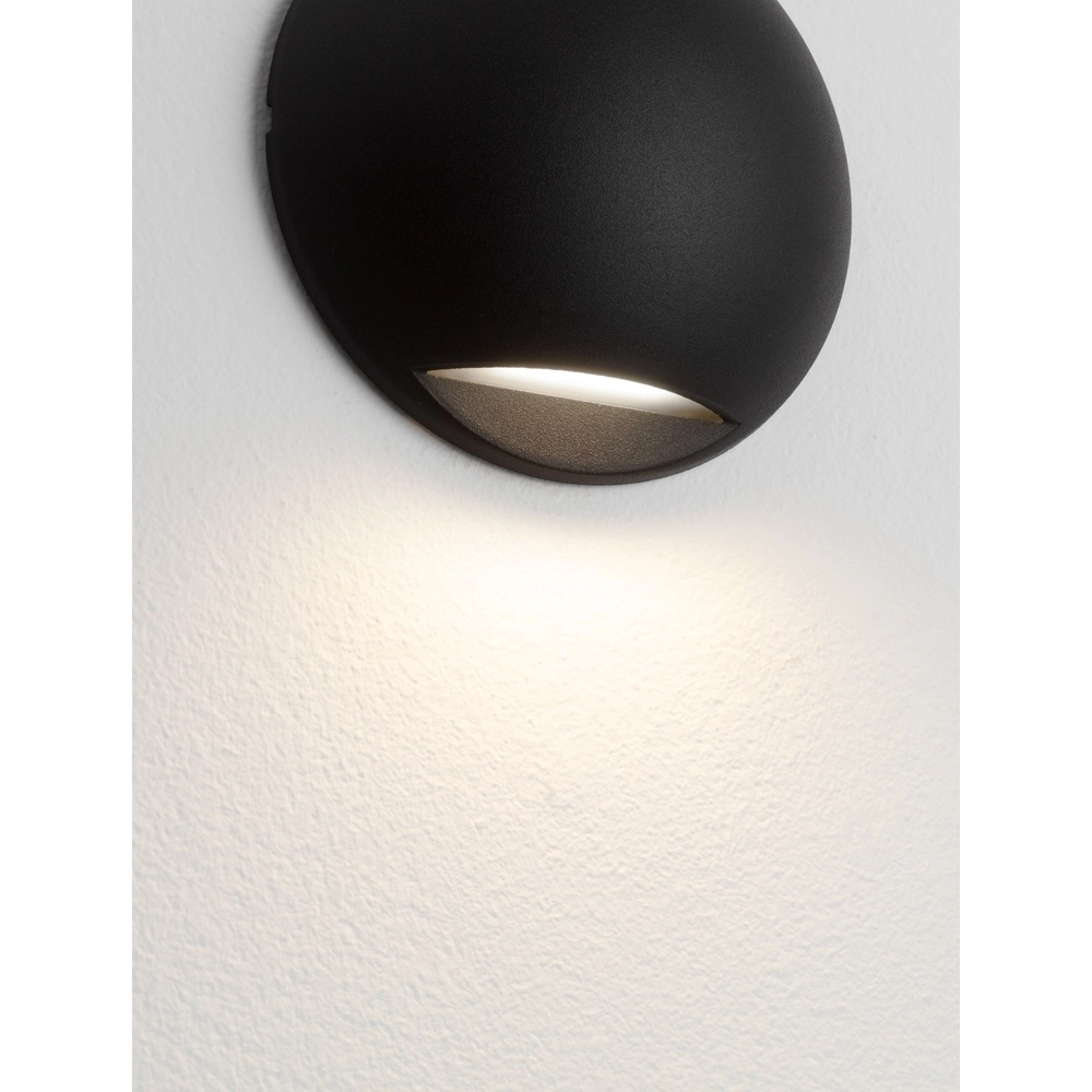Wandleuchte Passo Single Schwarz Lyora 5212017478627