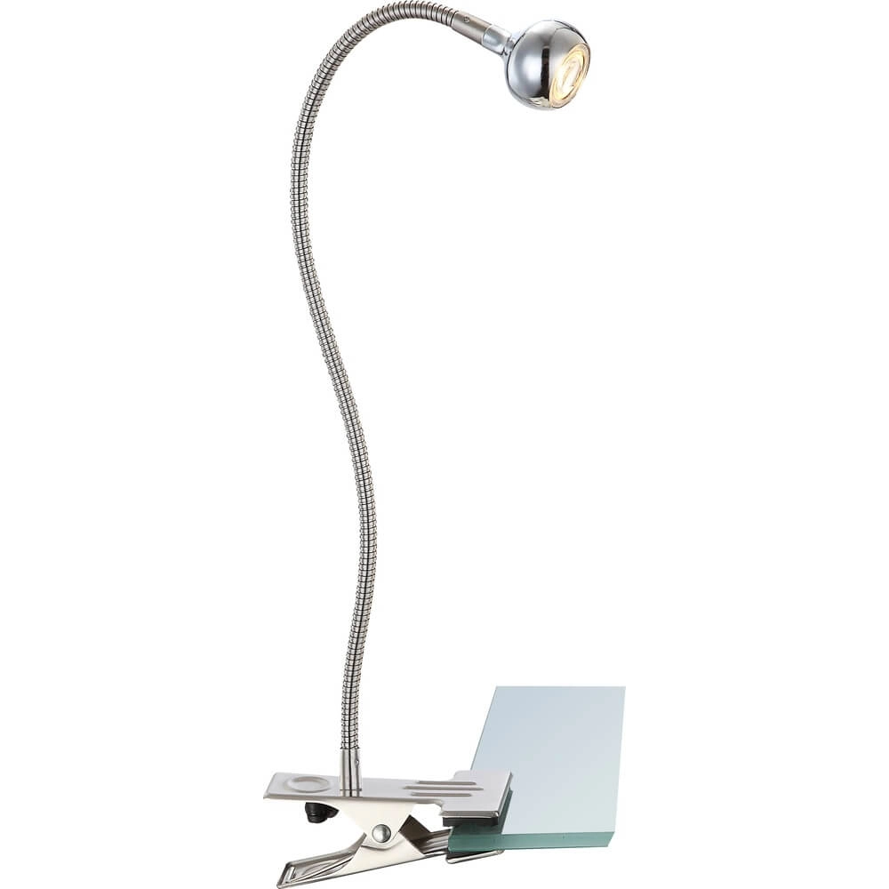 Klemmleuchte Serpent Nickel Globo 9007371293421