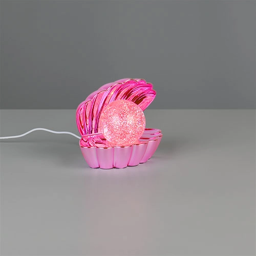 Tischlampe Shelly Shell Pink Trio 4017807682014