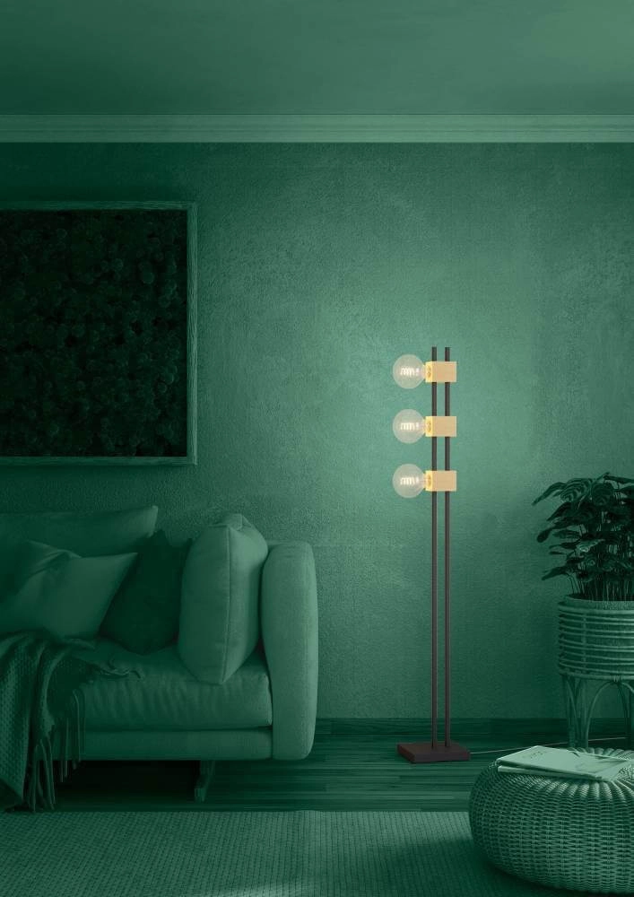 Schlanke Stehlampe Levantara 3-flammig Stars of Light 9008606243143