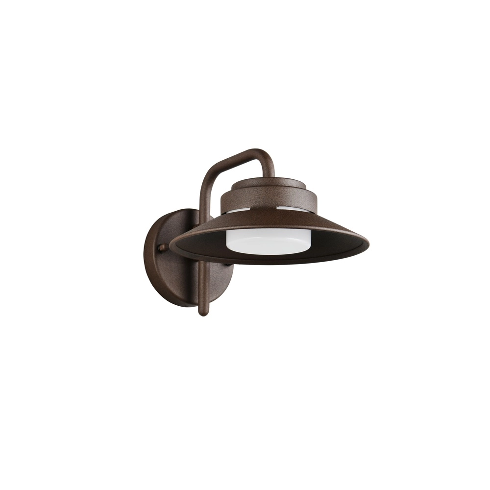 Moderne Stalllampe Atrato Rostbraun Trio 4017807691276