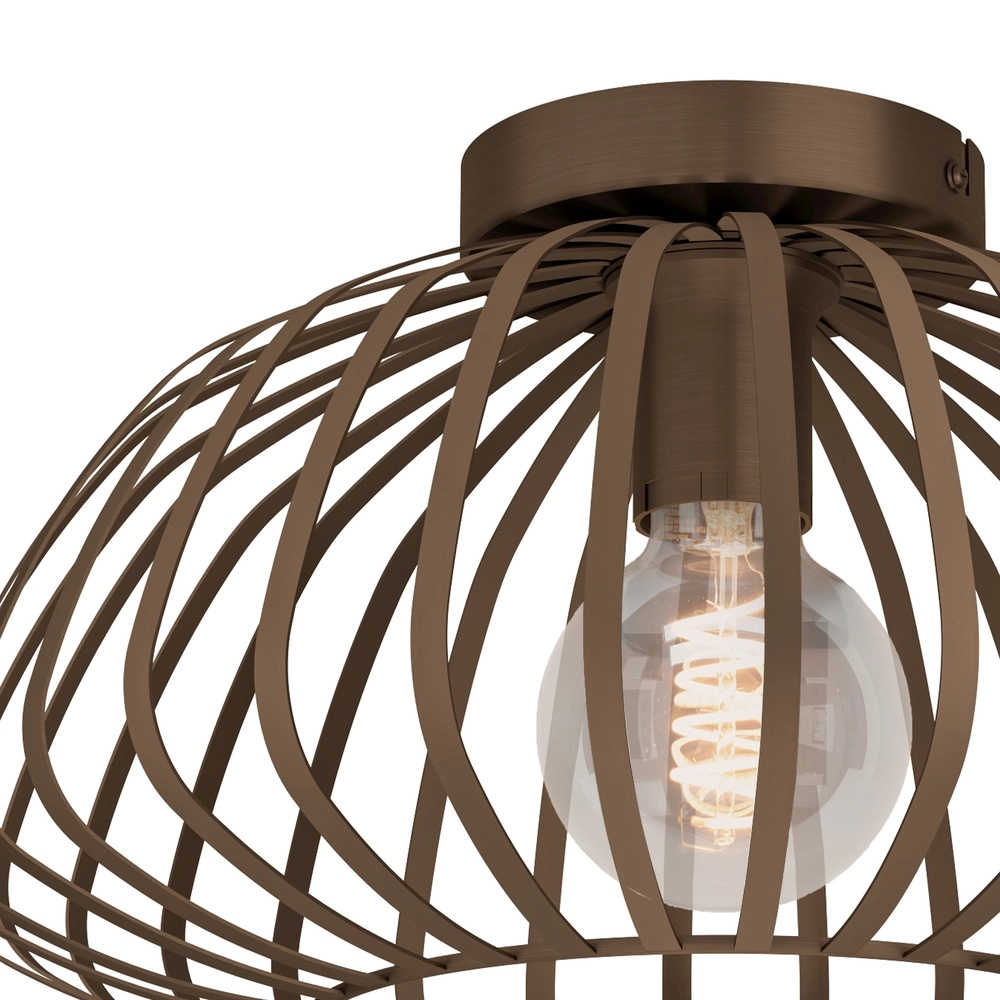 Bronzene Deckenlampe Espinal Ø 38,5 cm - 1x E27 Eglo 9008606312573