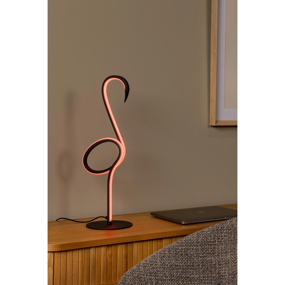 Tischlampe Flamingo Schwarz Lucide 5411212051745