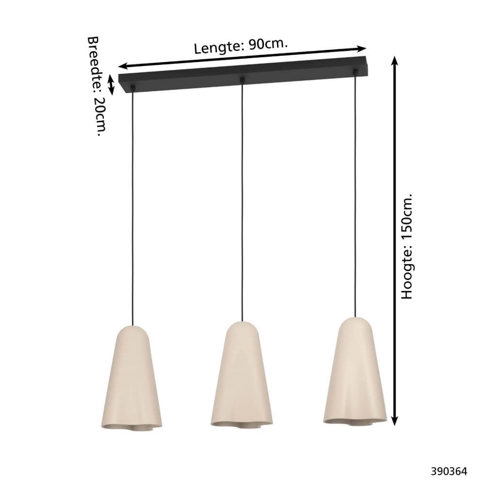 Design-Hängelampe Tolleric 3-flammig Stars of Light 9008606274369