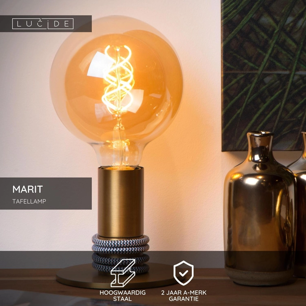 Tischlampe Marit Gold Lucide 5411212450890