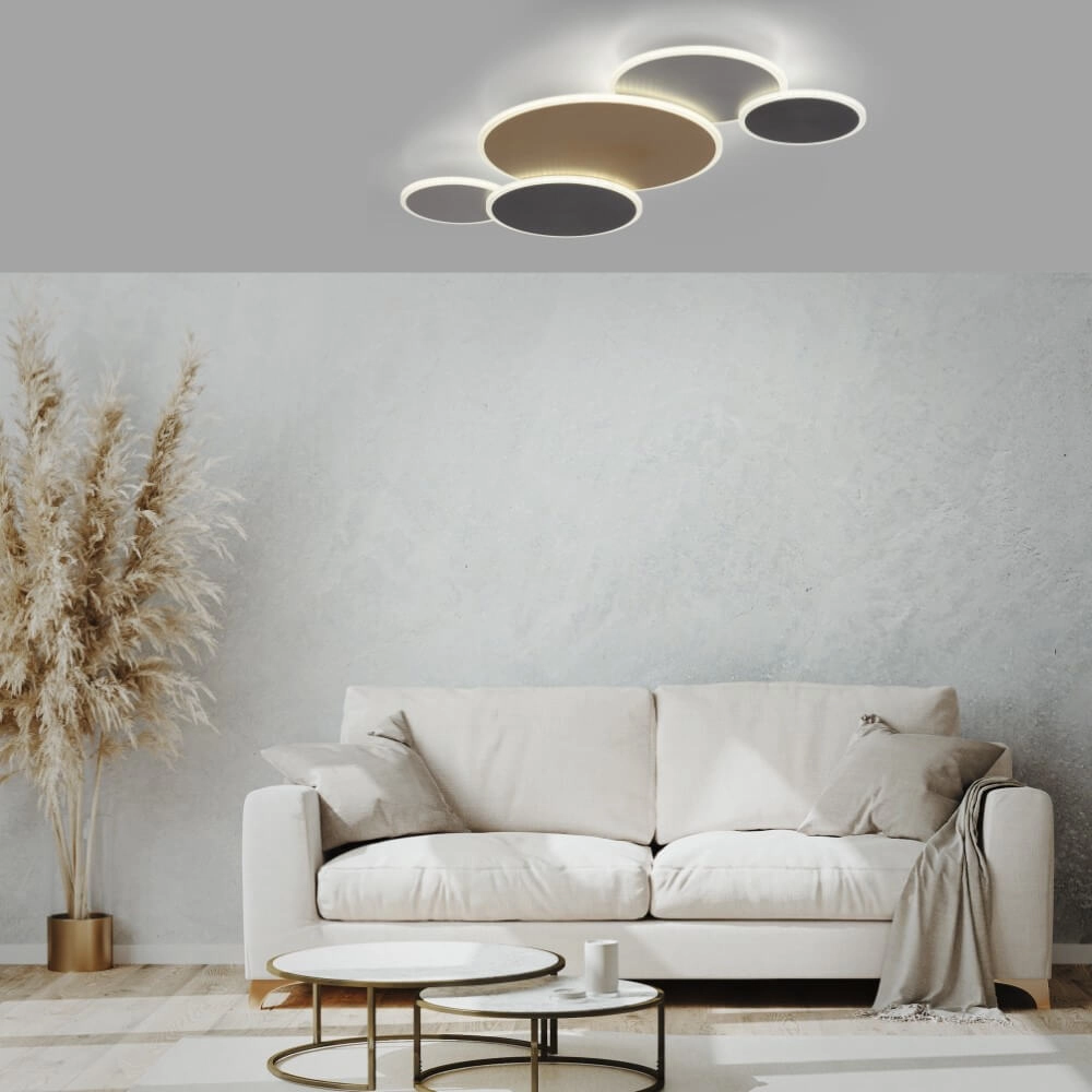 Design-Wandleuchte Q-Piato 85cm Paul Neuhaus 4012248374528