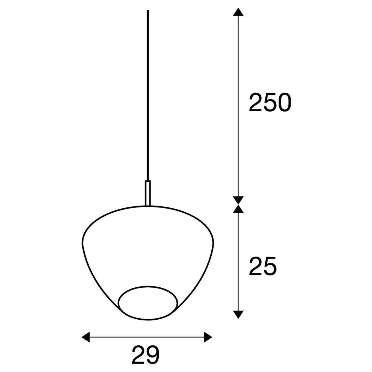 Hängelampe Pantilo Convex SLV 4024163236003