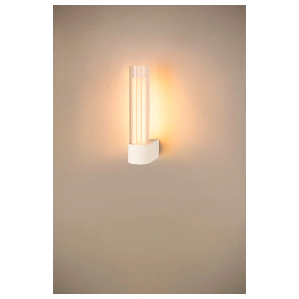 Badezimmer-Wandleuchte Lygant Single Weiß SLV 4024163280686