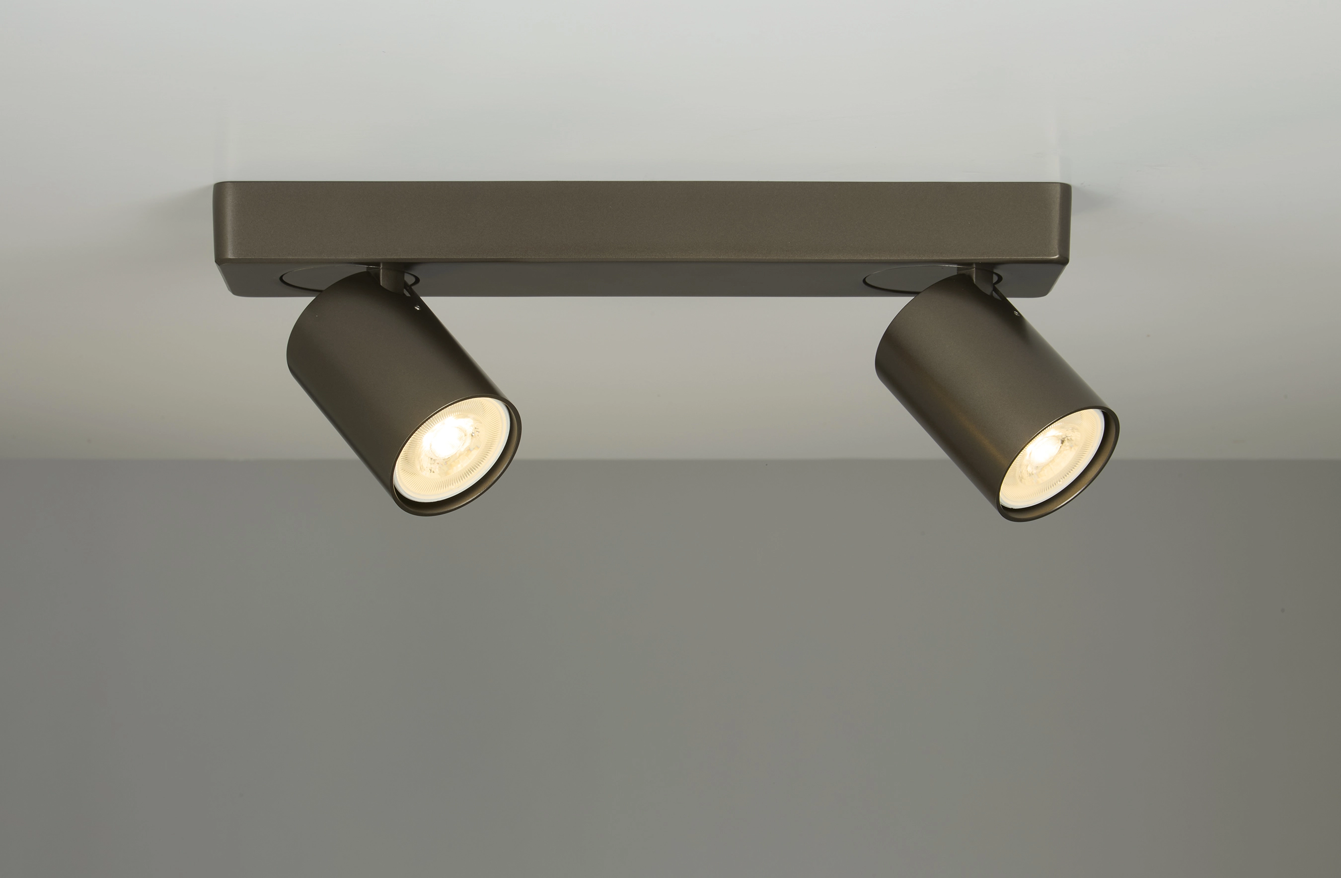 Deckenlampe Moon 2 Rechteckige Bronze Lyora 5053423311838