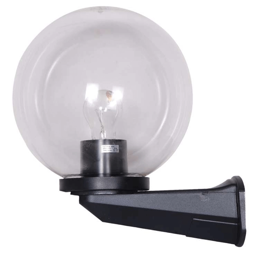 Glühbirne Lampe Bolano 25cm. Wand klar