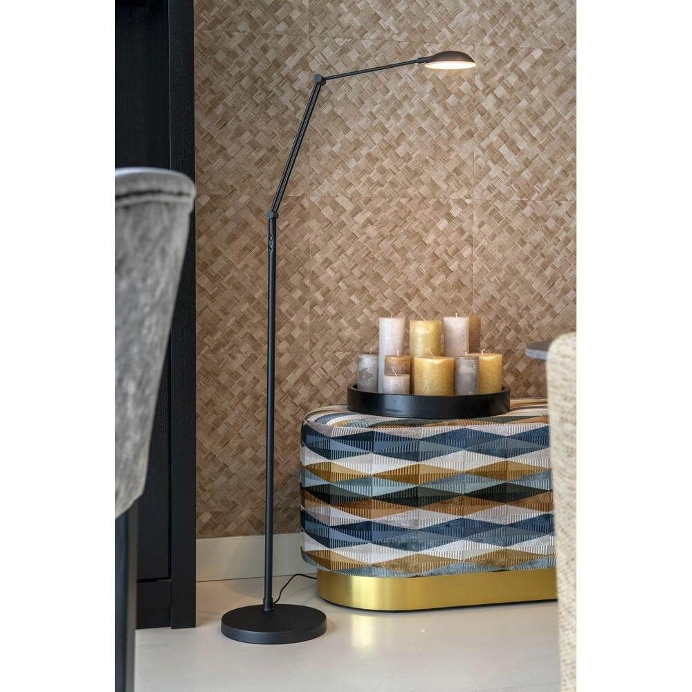 Klassische Leselampe Palermo schwarz Artdelight 8720701101449