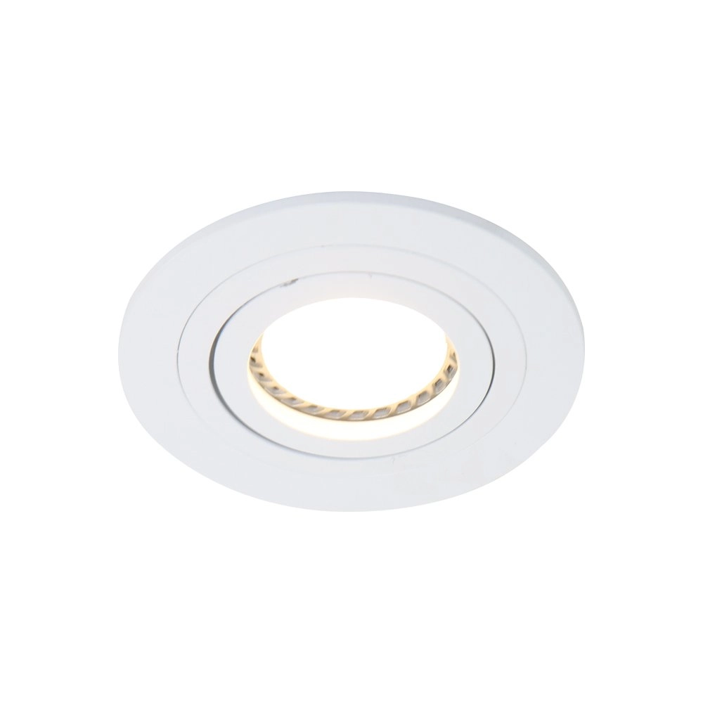 Einbaustrahler Round 10cm weiß Steinhauer 8712746113556
