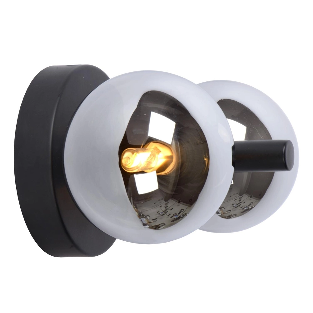 Wandlampe Tycho Schwarz Lucide 5411212450944