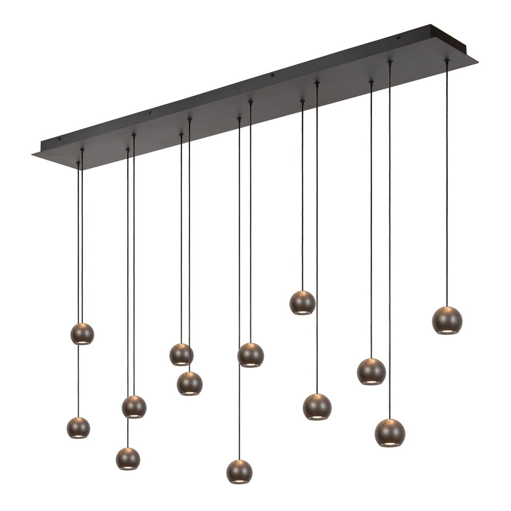 Design-Pendellampe Montana 13-hellgrau Premium by Lucide 5411212680143