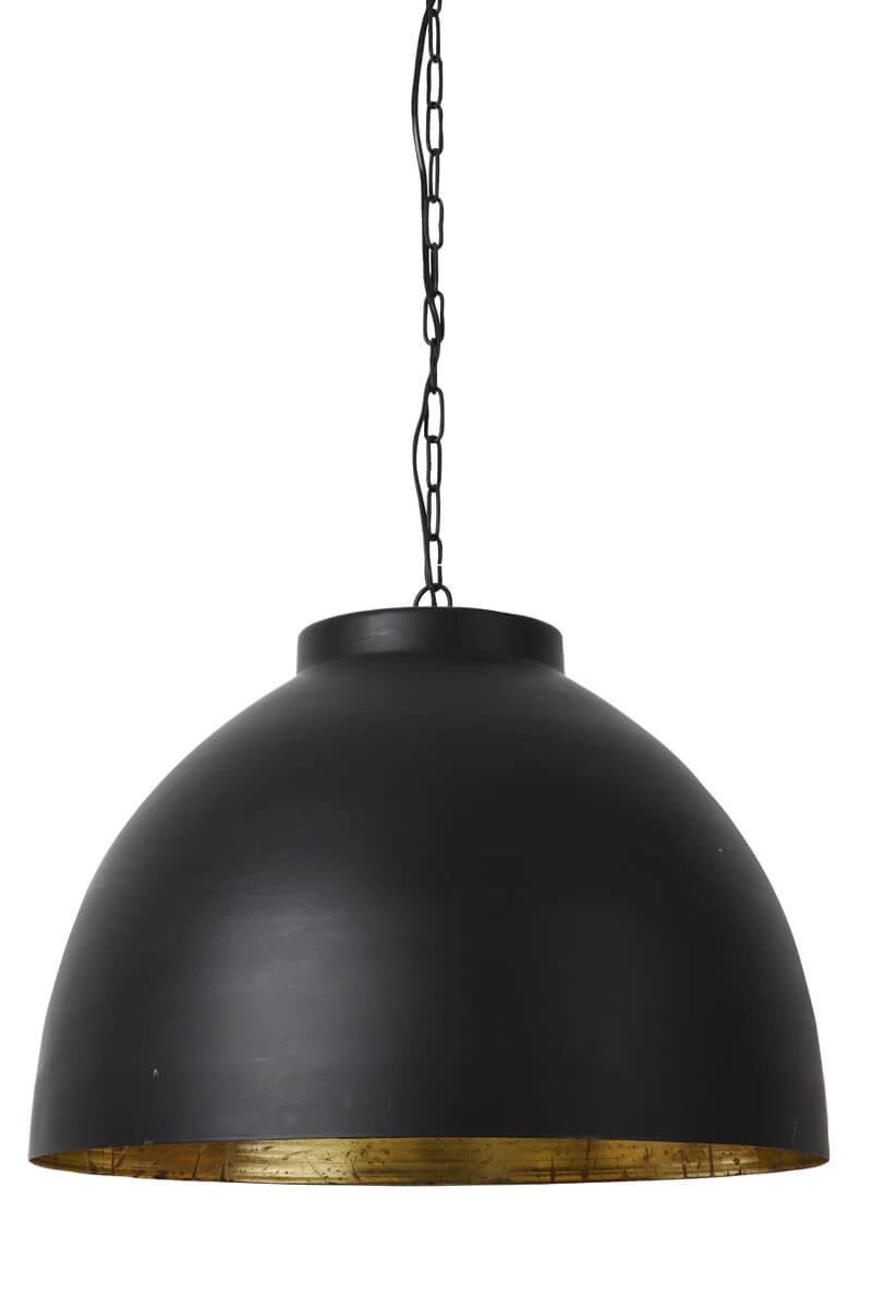 Country Pendelleuchte Kylie schwarz Ø 60cm Light & Living 8717807108922