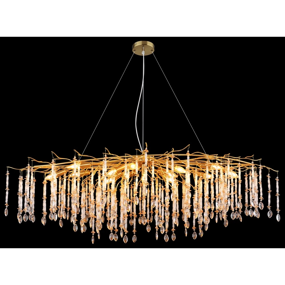 Pendellampe Gloria 150 cm Gold Globo 9007371572991