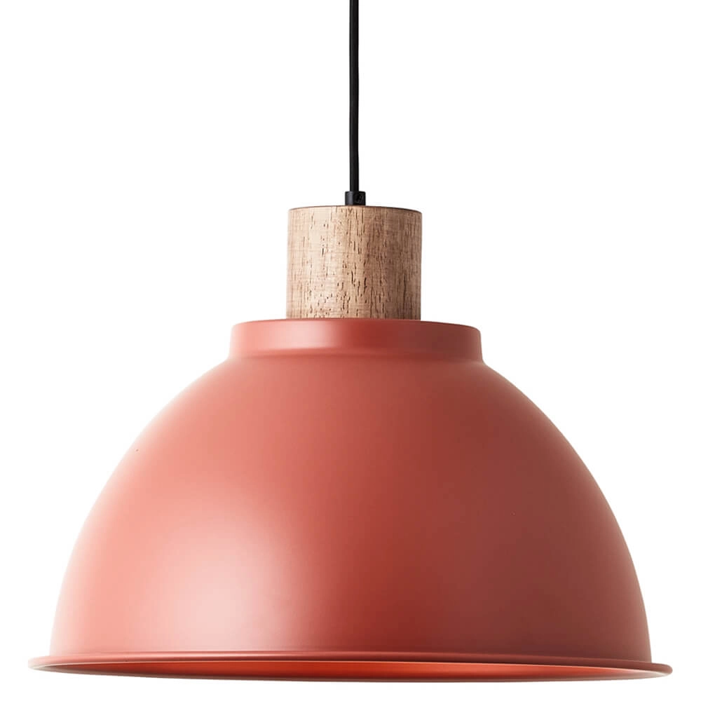 Hängelampe Erena Ø 38cm rot