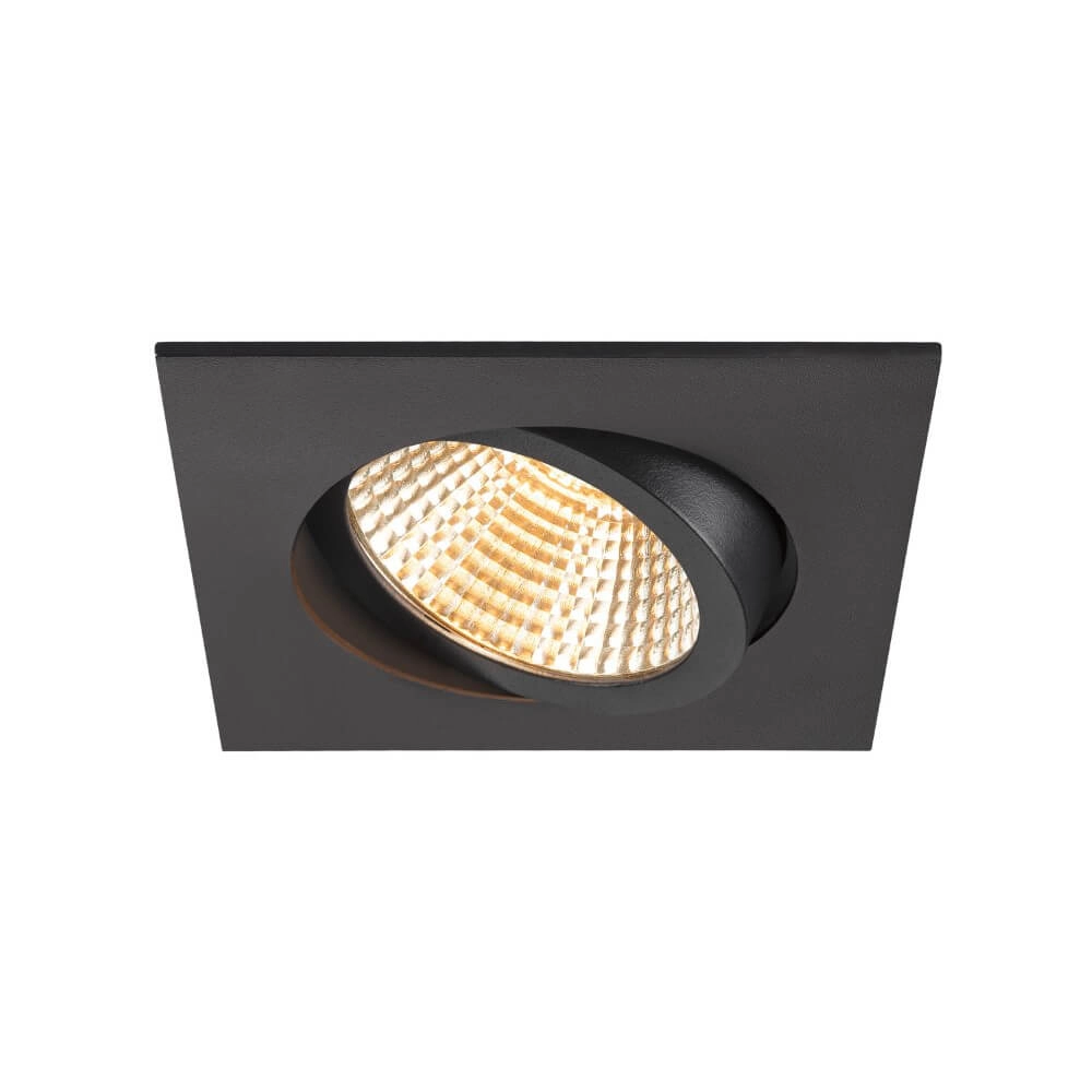 Montagering New Tria 95 quadratisch schwarz - ohne Beschlag SLV 4024163277211
