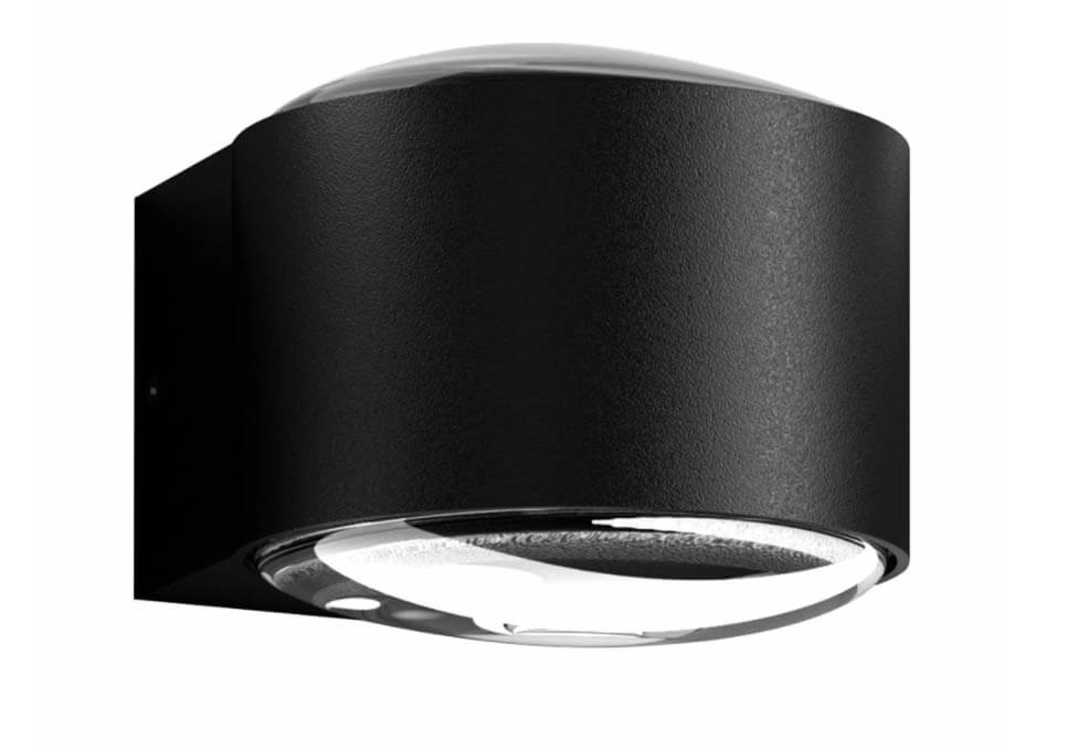 Up- und Downlighter Icon Schwarz