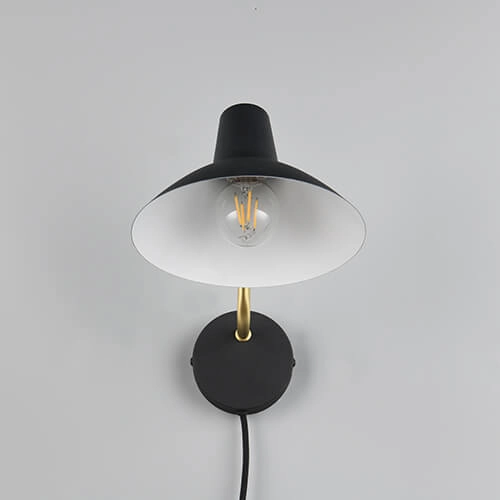 Wandleuchte lesen Traveller Schwarz Trio 4017807613759