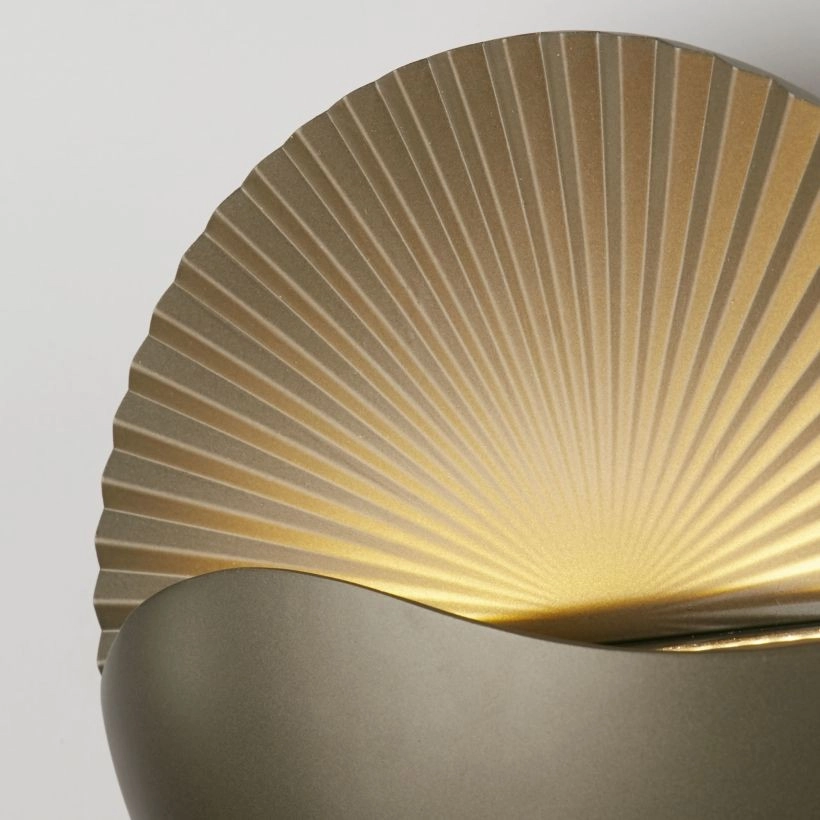 Moderne Wandleuchte Sunrise Bronze Lyora 5053423289052
