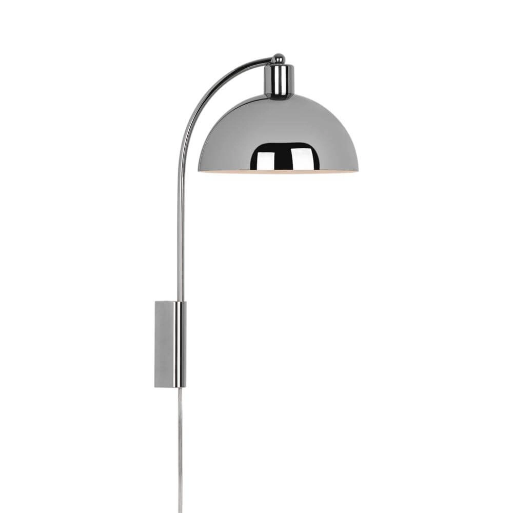 Design-Wandleuchte Ellen Chrom