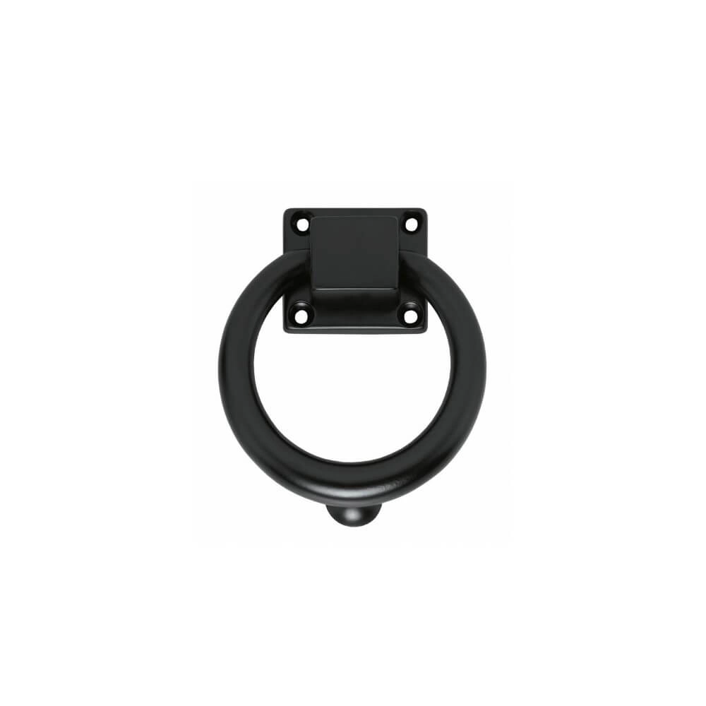 Runder Türklopfer Arden schwarz Intersteel 8714186088975