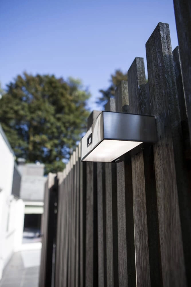 Solar wall lamp Brick Stainless steel Lutec 6939412044002