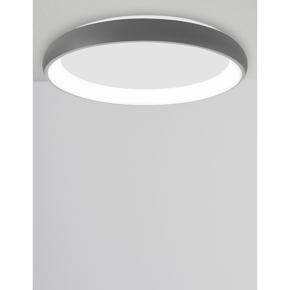 Deckenlampe Albi grau Ø 61cm Lyora 5212017419569