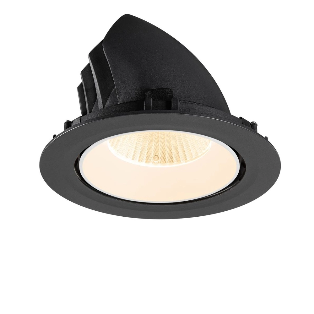 Einbau-Strahler Numinos Gimble XL Schwarz/Weiß 2700K - 40gr SLV 4024163308861
