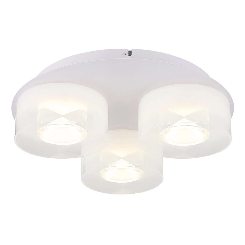 Design-Deckenlampe Belinda 3-Licht-Weiß