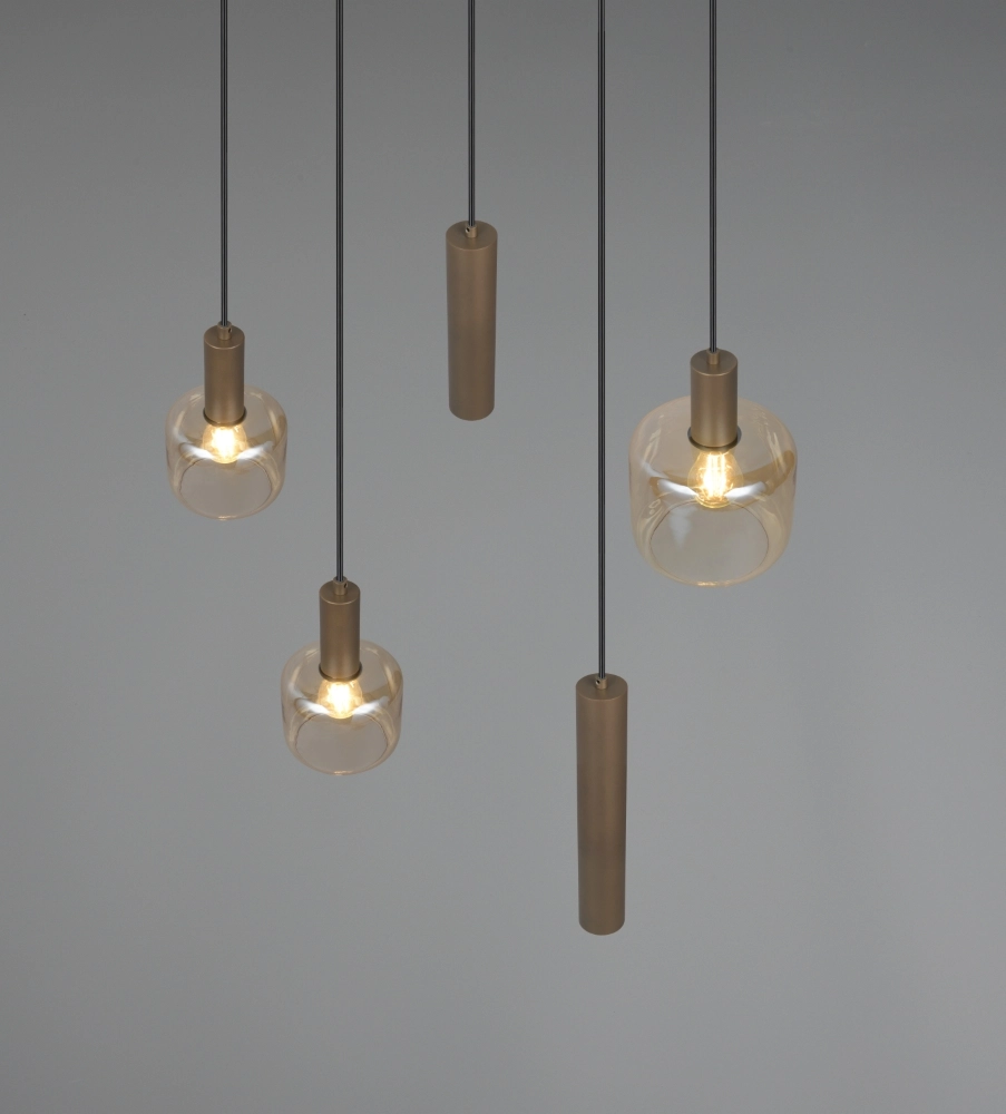 Design-Pendellampe Mataro 5-Licht (2x GU10) Trio 4017807707717