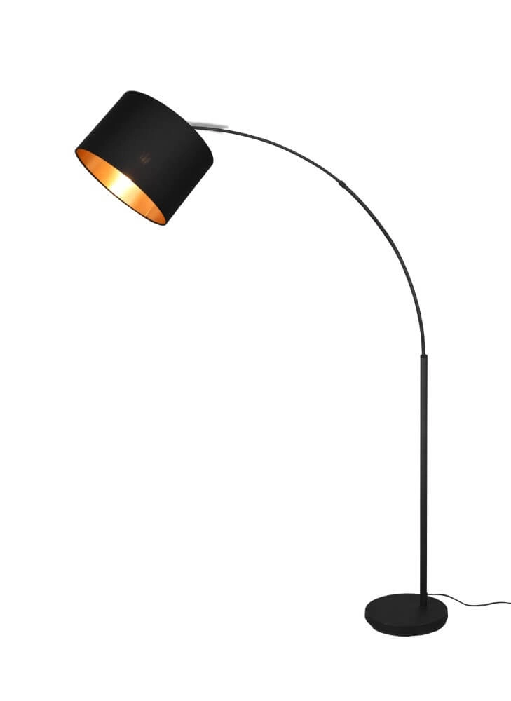 Schwarze Bogenlampe Bolivia Trio 4017807524000