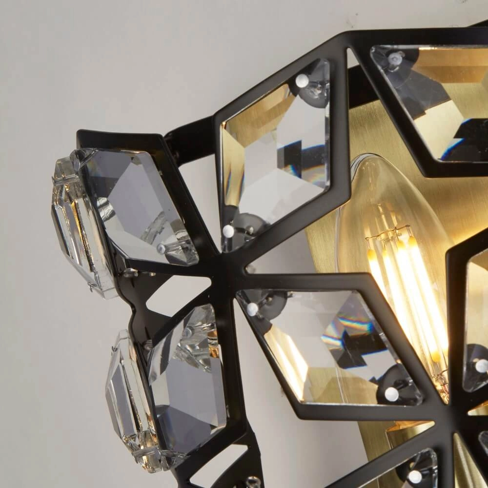 Wandlampe Iris Gold Searchlight 5053423243634