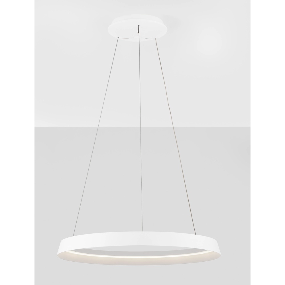 Design-Pendelleuchte Ormi Ø 60cm weiß