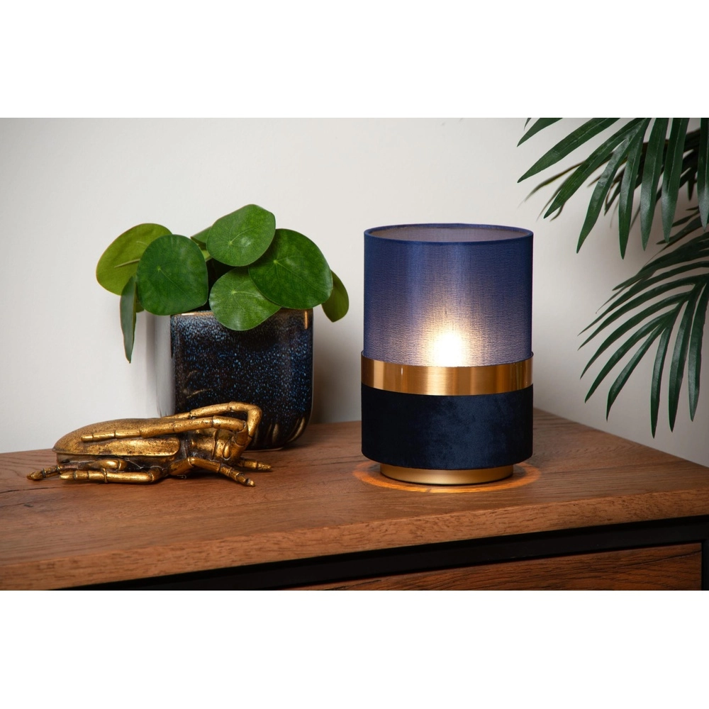 Design-Tischlampe Extravaganza Tusse blaue Ø 15cm Lucide 5411212105547