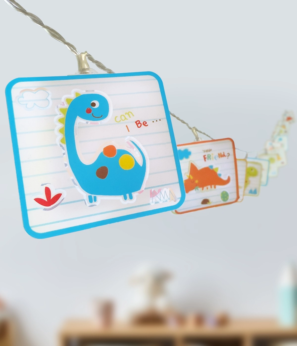 Lichterketten Dinos Mehrere Farben