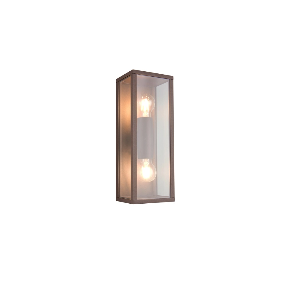Moderne Wandlampe Garonne M rostbraun Trio 4017807687392