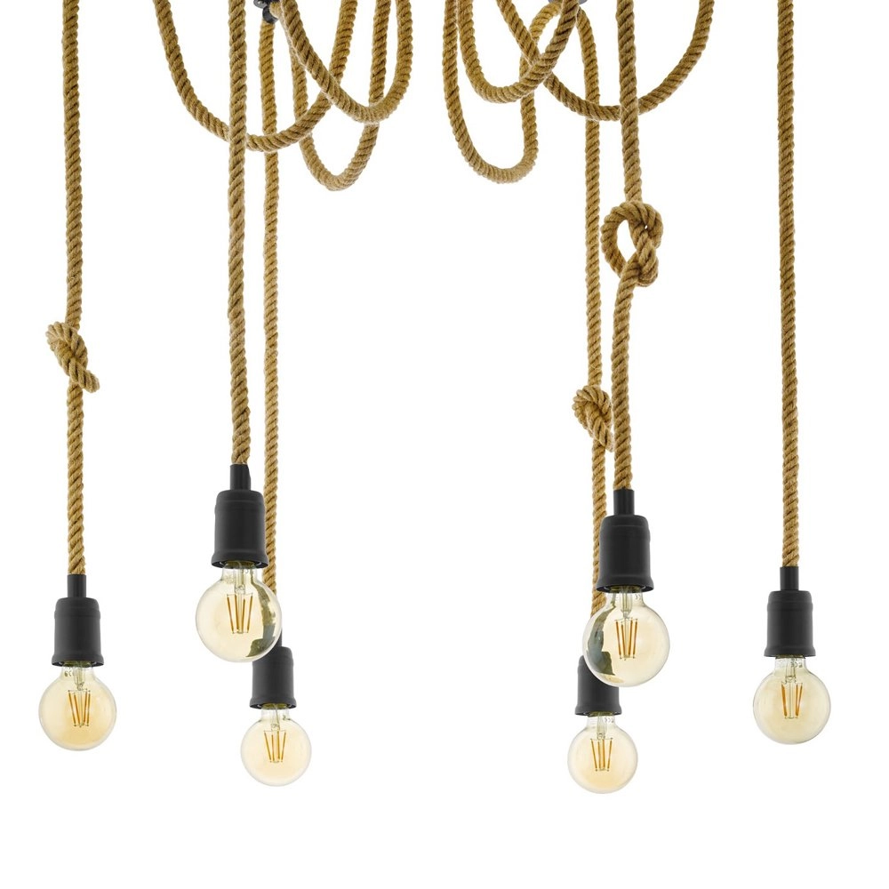 Seillampe Rampside spider 6-Licht Eglo 9002759431952