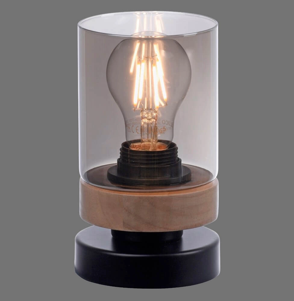 Tischlampe Pasqual Schwarz Just Light 4043689986087