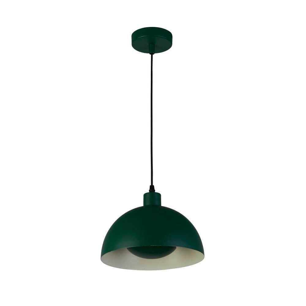 Grüne Pendelleuchte Mars Schirm 31cm hoch Searchlight 5053423274300