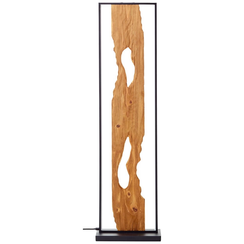 LED-Stehleuchte Chaumont mit Holz Brilliant 4004353411809