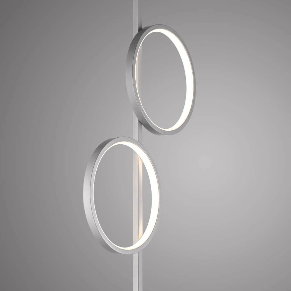 Stehlampe Mini Ritus Silber Just Light 4043689002091