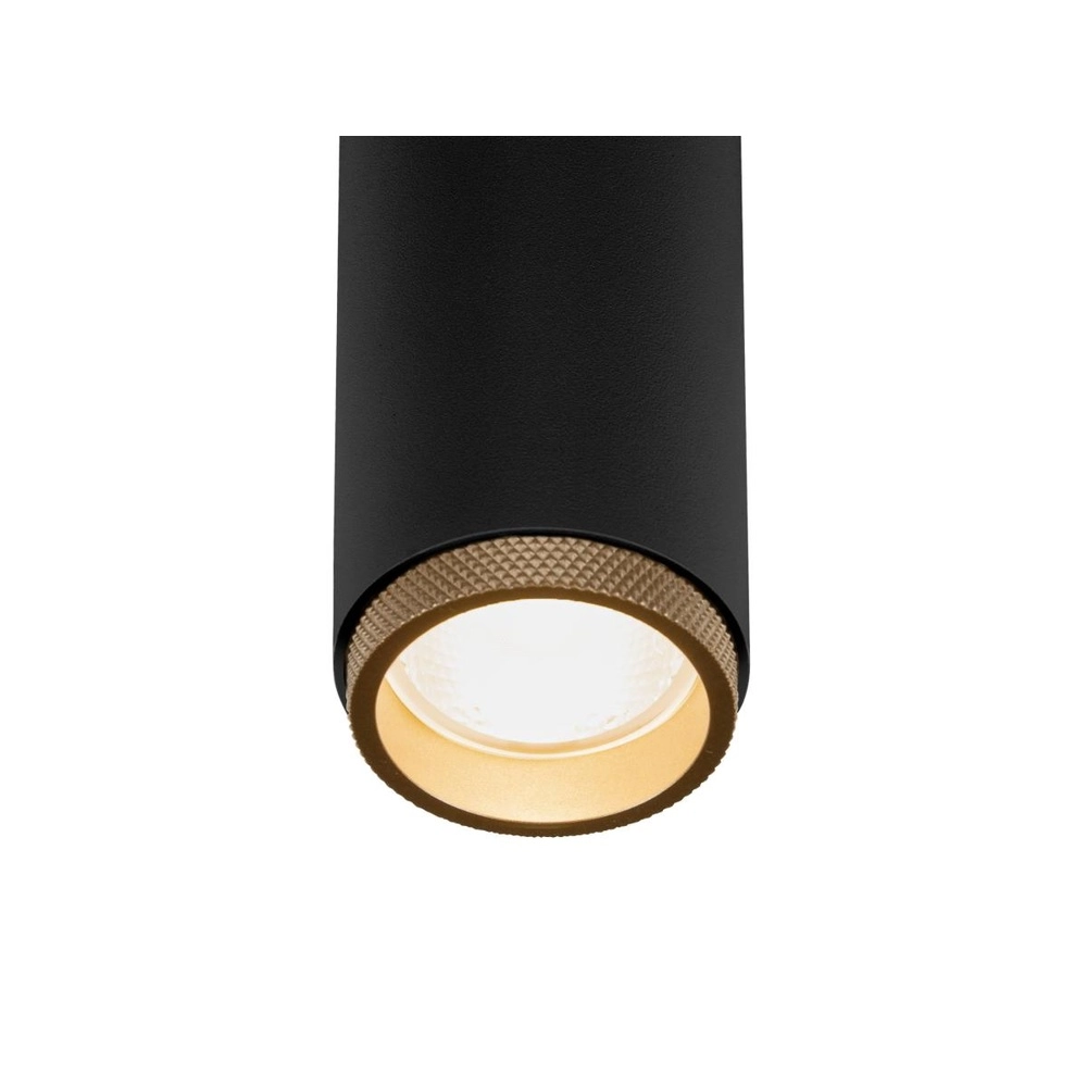 Aufputz-Spot Grip! M 2-flammig schwarz 2700K SLV 4024163304580