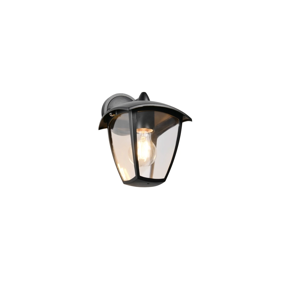 Schwarze Wandleuchte Venta modern