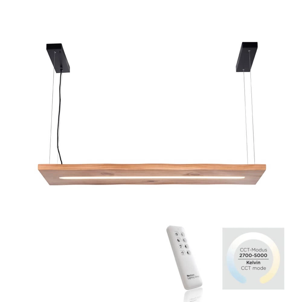 Hängelampe Palma Holz Paul Neuhaus 4012248358924