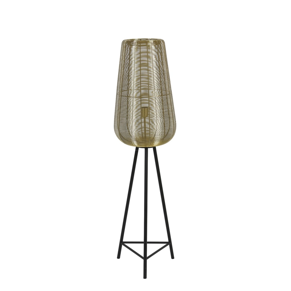 Stativ-Bodenlampe Adeta Gold 135 cm Light & Living 8717807601294