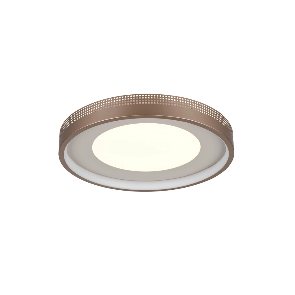 Moderne Deckenleuchte Solea mokkabraun Trio 4017807660975