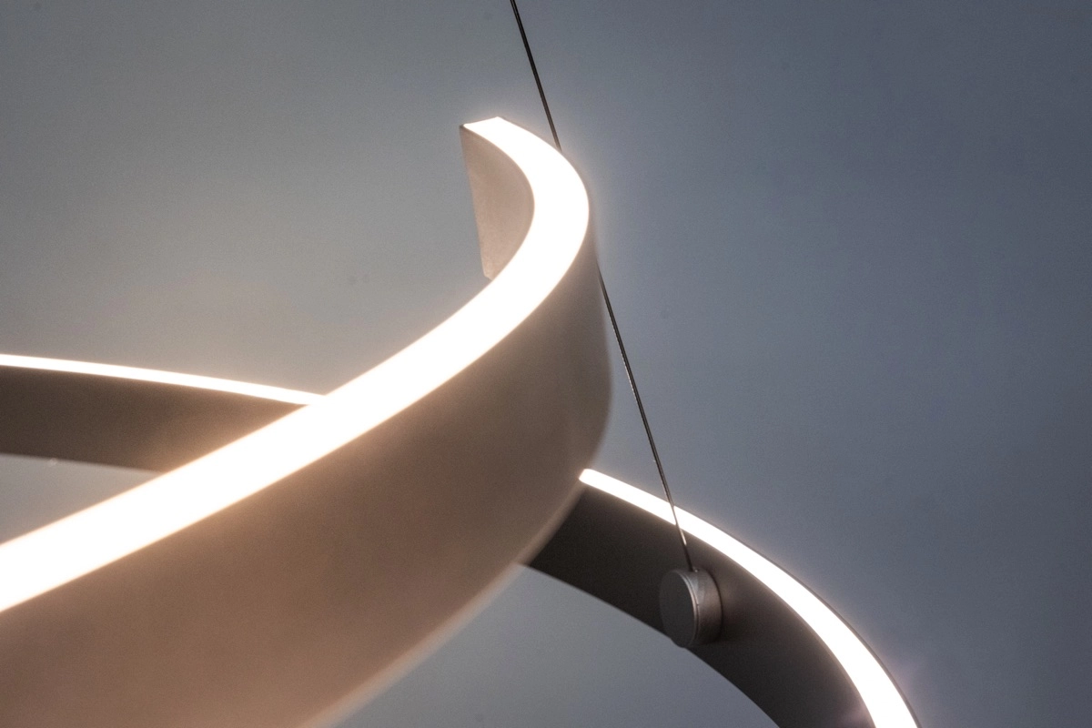 LED-Pendellicht Remona Ø 60cm – Champagner ETH 8720195311461